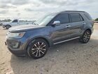 2016 Ford Explorer Platinum Gray vin: 1FM5K8HT6GGB92485