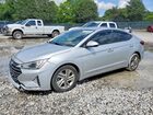 2019 Hyundai Elantra Sel Silver vin: 5NPD84LF2KH415084