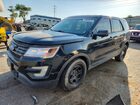 2016 Ford Explorer Police Interceptor Черный vin: 1FM5K8ATXGGB73755