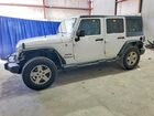 2017 Jeep Wrangler Unlimited Sport White vin: 1C4BJWDG7HL739229