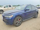 2018 Alfa Romeo Stelvio Ti Sport Blue vin: ZASFAKNN4J7B78596