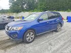 2018 Nissan Pathfinder S Blue vin: 5N1DR2MNXJC617975