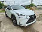 2016 Lexus Nx 200t F Sport White vin: JTJBARBZ9G2065639