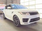 2019 Land Rover Range Rover Sport Supercharged Dynamic White vin: SALWR2RE9KA855800