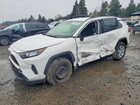 2019 Toyota Rav4 Le White vin: JTMG1RFV9KD046747