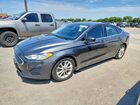 2020 Ford Fusion Se Gray vin: 3FA6P0HD1LR168317
