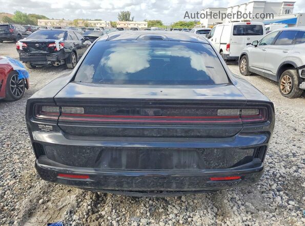2C3CDBCKXSR538650 2025 DODGE CHARGER Black Rear view