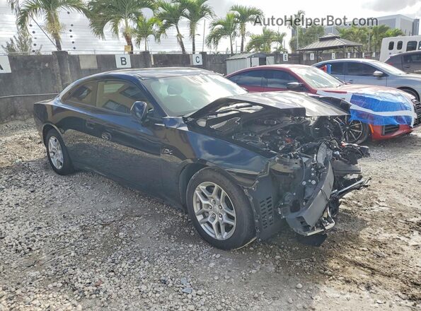 2C3CDBCKXSR538650 2025 DODGE CHARGER Black Front right