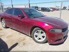 2018 Dodge Charger Sxt Rwd Red vin: 2C3CDXBG3JH221243