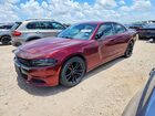 2018 Dodge Charger Sxt Maroon vin: 2C3CDXBG4JH313767