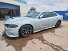 2019 Dodge Charger Scat Pack Серебряный vin: 2C3CDXGJ2KH588558