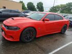 2019 Dodge Charger Scat Pack Red vin: 2C3CDXGJ4KH754000