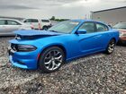 2016 Dodge Charger Sxt Blue vin: 2C3CDXHG0GH166735