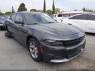 2018 Dodge Charger Sxt Plus Rwd Gray vin: 2C3CDXHG1JH176679
