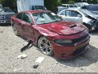 2021 Dodge Charger Gt Rwd Red vin: 2C3CDXHG5MH570271
