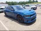 2022 Dodge Charger Gt Rwd Синий vin: 2C3CDXHG5NH195340