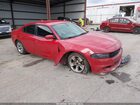 2016 Dodge Charger Sxt Red vin: 2C3CDXHG8GH346559