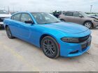 2019 Dodge Charger Sxt Awd Blue vin: 2C3CDXJG8KH523775