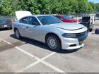 2018 Dodge Charger Police Awd Silver vin: 2C3CDXKT3JH248715