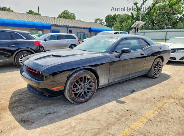 2C3CDZAG0GH275590 2016 DODGE CHALLENGER Черный Передняя левая четверть