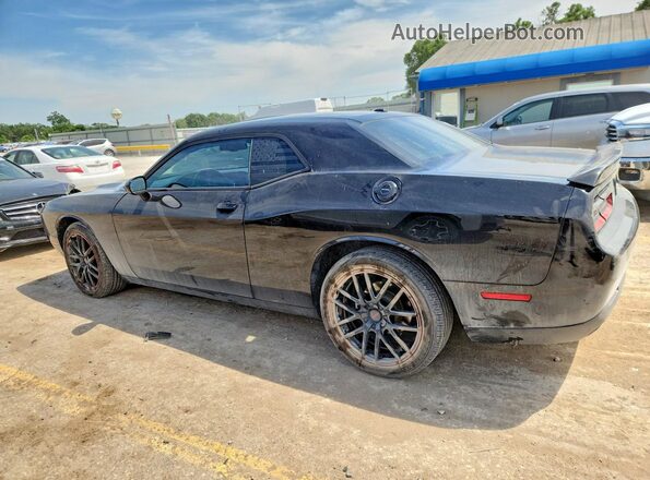 2C3CDZAG0GH275590 2016 DODGE CHALLENGER Черный Задняя левая четверть