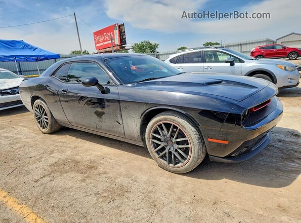 2C3CDZAG0GH275590 2016 DODGE CHALLENGER Черный Передняя правая четверть
