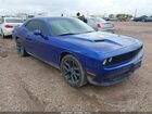 2022 Dodge Challenger Sxt Blue vin: 2C3CDZAG8NH122341