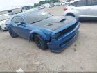 2022 Dodge Challenger R/t Scat Pack Widebody Синий vin: 2C3CDZFJ1NH109077