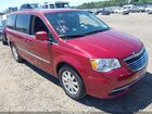 2016 Chrysler Town & Country Touring Red vin: 2C4RC1BG3GR199740