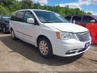 2016 Chrysler Town & Country Touring White vin: 2C4RC1BG3GR280723