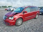 2016 Chrysler Town & Country Touring Maroon vin: 2C4RC1BG4GR110807