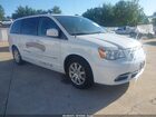 2016 Chrysler Town & Country Touring White vin: 2C4RC1BG7GR140948