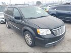 2016 Chrysler Town & Country Touring Black vin: 2C4RC1BG8GR165194