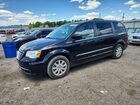 2016 Chrysler Town & Country Touring Black vin: 2C4RC1BG9GR167424