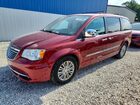 2016 Chrysler Town & Country Touring L Бордовый vin: 2C4RC1CG6GR104375