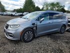 2021 Chrysler Pacifica Hybrid Touring L Серебряный vin: 2C4RC1L7XMR591477