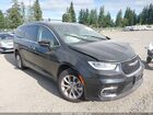 2021 Chrysler Pacifica Touring L Awd Black vin: 2C4RC3BG3MR518240