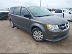 2018 Dodge Grand Caravan Se Gray vin: 2C4RDGBG4JR231831