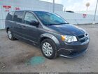 2016 Dodge Grand Caravan Se Black vin: 2C4RDGBG7GR318311