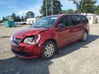 2016 Dodge Grand Caravan Se Maroon vin: 2C4RDGBG7GR325825