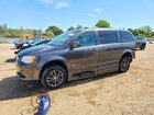 2017 Dodge Grand Caravan Sxt Gray vin: 2C4RDGCG1HR651104