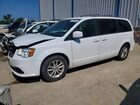 2018 Dodge Grand Caravan Sxt White vin: 2C4RDGCG4JR325254