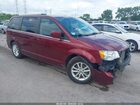 2018 Dodge Grand Caravan Sxt Burgundy vin: 2C4RDGCG7JR325104