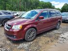 2017 Dodge Grand Caravan Sxt Burgundy vin: 2C4RDGCG8HR786483