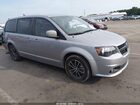 2018 Dodge Grand Caravan Sxt Silver vin: 2C4RDGCG9JR243469