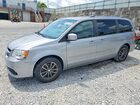 2017 Dodge Grand Caravan Sxt Silver vin: 2C4RDGCGXHR800013