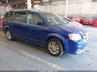 2020 Dodge Grand Caravan Sxt Blue vin: 2C4RDGCGXLR255522