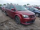 2018 Dodge Grand Caravan Gt Red vin: 2C4RDGEG2JR336914