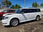 2019 Ford Flex Se White vin: 2FMGK5B88KBA33933