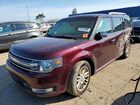 2018 Ford Flex Sel Maroon vin: 2FMGK5C82JBA12783